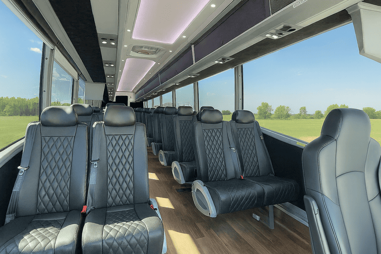 coach bus in Danbury