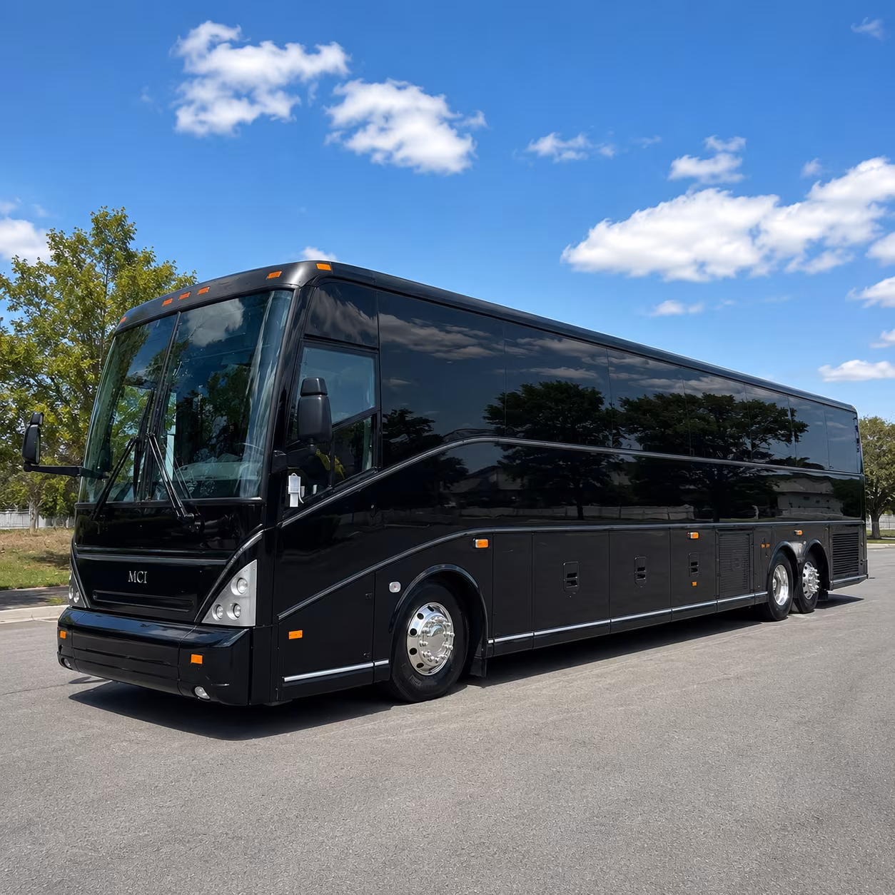 danbury 56 passenger charter bus
