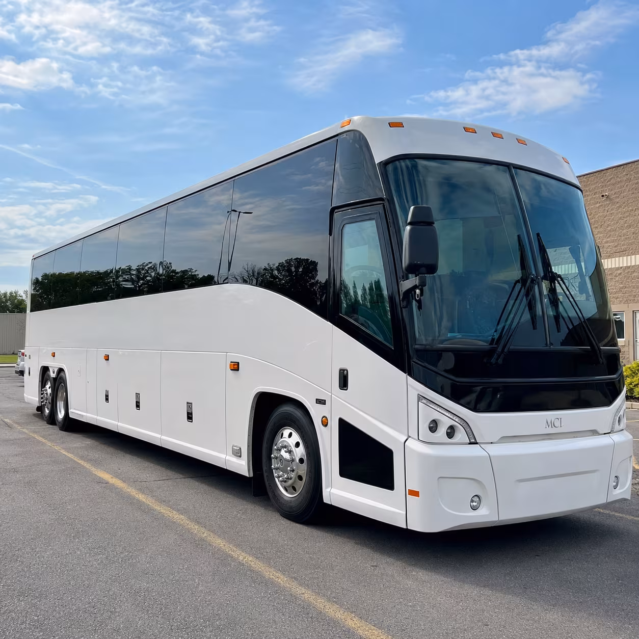 danbury bus rental service area