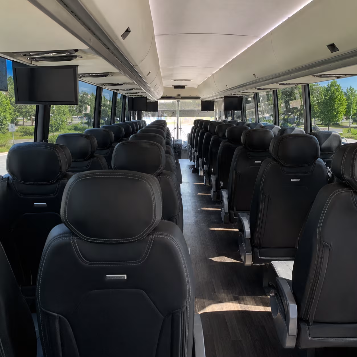 danbury sporting event transportation onboard seating