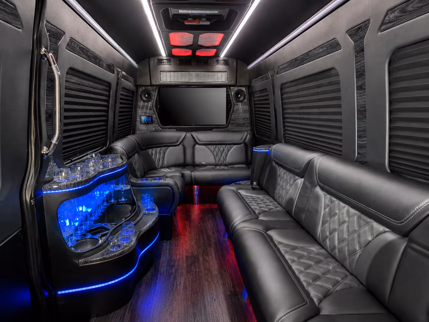 danbury sprinter limousine interior