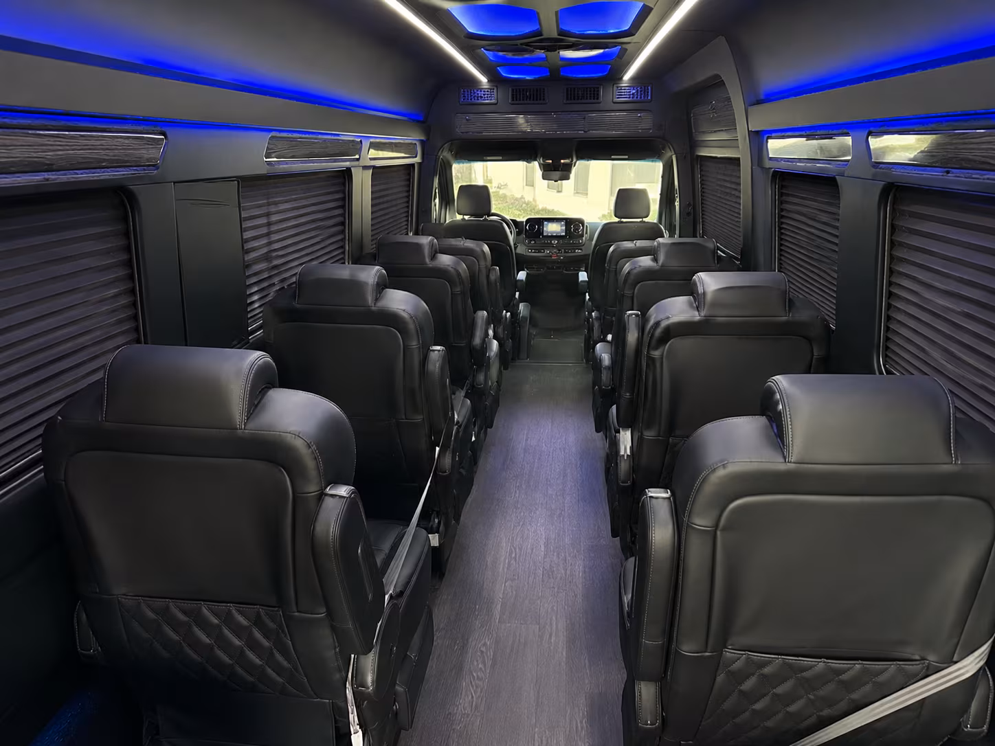 danbury sprinter van with driver interior