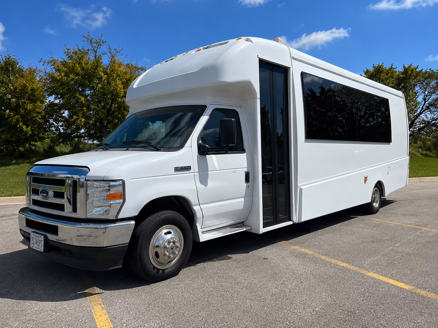wedding party bus rental